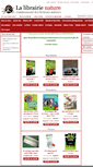 Mobile Screenshot of lalibrairienature.fr